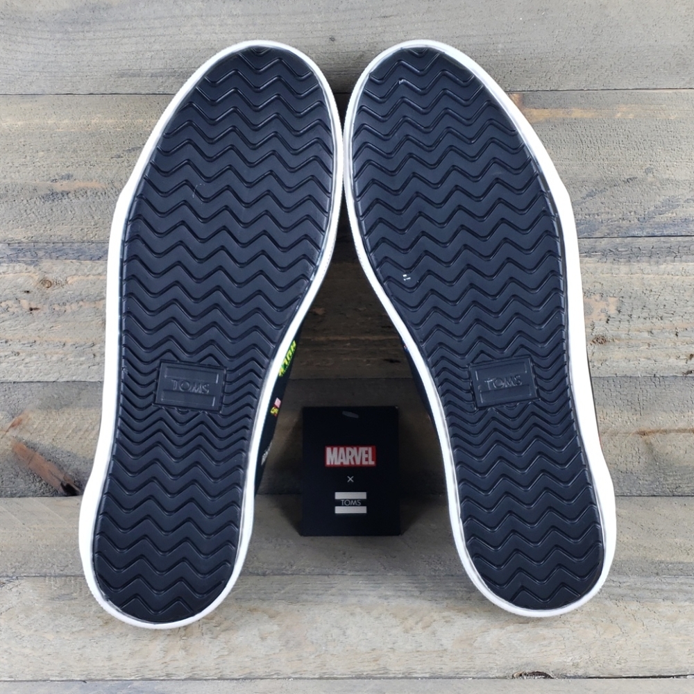 Marvel X Toms Limited Edition Printed Logos Shoes - Picture 5 of 10